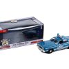 1978 Plymouth Fury Police Blue Metallic with White Stripes "Maine State Police" "Hot Pursuit" Series 1/24 Diecast Model Car by Greenlight