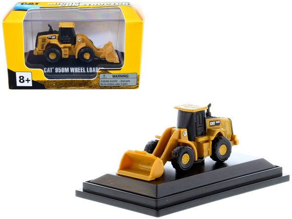 CAT Caterpillar 950M Wheel Loader Yellow "Micro-Constructor" Series Diecast Model by Diecast Masters - Image 5