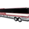 Prevost X3-45 Coach Bus "CYR Bus Line Old Town Maine" Red and White Limited Edition 1/87 (HO) Diecast Model by Iconic Replicas