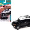 2007 Toyota FJ Cruiser Black Diamond with White Top and Roofrack "Classic Gold Collection" Series Limited Edition 1/64 Diecast Model Car by Johnny Lightning - Image 2
