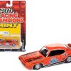 1969 Pontiac GTO Orange with Graphics "The Judge - Arnie 'The Farmer' Beswick" "Racing Champions Mint 2023" Release 1 Limited Edition to 2500 pieces Worldwide 1/64 Diecast Model Car by Racing Champions - Image 2